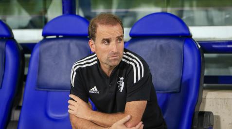 Jagoba Arrasate, en el partido Villarreal-Osasuna Jagoba Arrasate