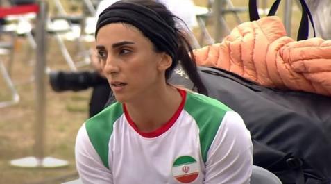 Elnaz-Rekabi La escaladora iraní Elnaz Rebaki compitió sin velo