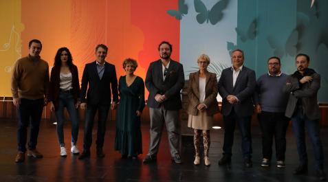 De izda. a dcha.: Frederic Jost, Itsaso Loinaz, Javier Franco, Beatriz Díaz, Miguel Perez-Sierra, María Antonia Rodríguez, Iñigo Casalí, Julen Jiménez y Alejandro Roy De izda. a dcha.: Frederic Jost, Itsaso Loinaz, Javier Franco, Beatriz Díaz, Miguel Perez-Sierra, María Antonia Rodríguez, Iñigo Casalí, Julen Jiménez y Alejandro Roy