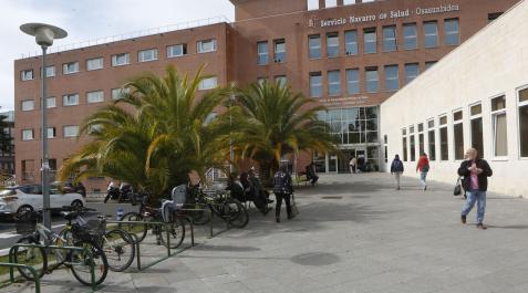 Edificio de consultas de Príncipe de Viana, junto al Hospital Universitario de Navarra Edificio de consultas de Príncipe de Viana, junto al Hospital Universitario de Navarra