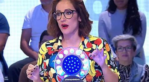 Ana Morgade, en Pasapalabra Ana Morgade, en Pasapalabra