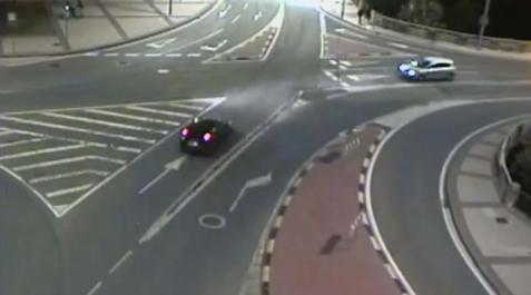 accidente accidente pamplona
