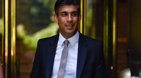 El exministro de Finanzas británico Rishi Sunak. El exministro de Finanzas británico Rishi Sunak.