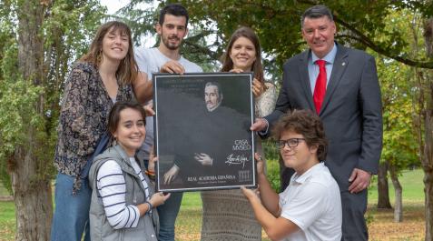 El equipo de alumnos que participa en la inciiativa #LopeEstrenaComedia de la Universidad de Navarra El equipo de alumnos que participa en la inciiativa #LopeEstrenaComedia de la Universidad de Navarra