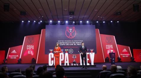 CopaRey Sorteo de la primera eliminatoria de al Copa del Rey 2022/2023