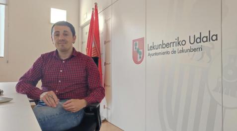 Gorka Azpiroz, alcalde de Lekunberri Gorka Azpiroz, alcalde de Lekunberri