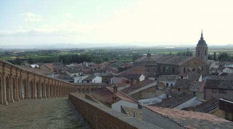 Vista actual de Cascante. La antigua Cascantum fue arrasada durante las guerras sertorianas Cascante