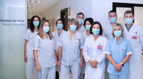 Unidad-Ictus-HUN Equipo integrante de la Unidad de Ictus del Hospital Universitario de Navarra