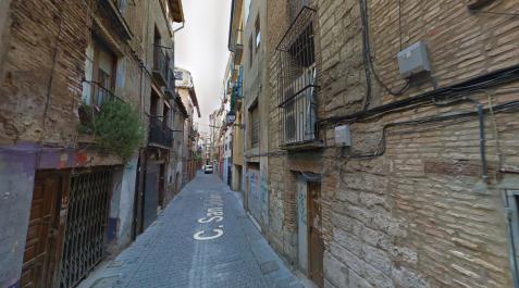 calle San Julián Calle San Julián de Tudela, donde ocurrieron los hechos