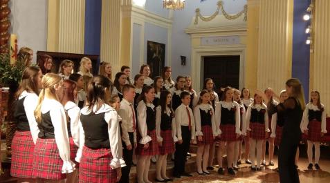 CORO POLACO El Chòr la Musica de Lublin (Polonia) actuará hoy en Huarte.