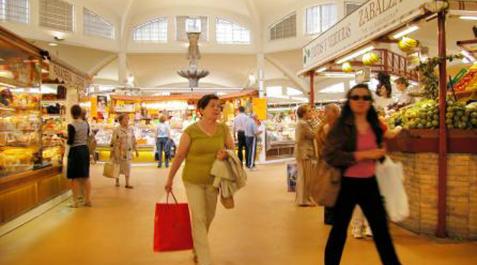 Imagen de archivo del mercado del Ensanche Imagen de archivo del mercado del Ensanche