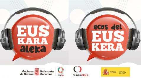 ecos del euskera Logotipo de la serie de pódcast 'Ecos del euskera'