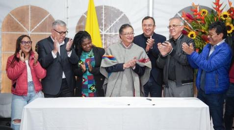 petro-colombia El presidente de Colombia, Gustavo Petro