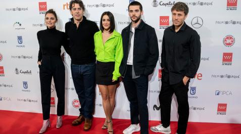 premios-forque Los actores Amaia Salamanca; Eduardo Noriega; Macarena García; Álvaro Rico y el director de cine Luke Knowles han sido los encargados de desvelar los finalistas de los Premios José María Forqué