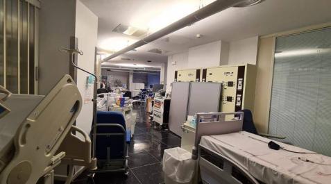 Imagen de las instalaciones provisionales de la UCI pediátrica del Hospital Universitario de Navarra Imagen de las instalaciones provisionales de la UCI pediátrica del Hospital Universitario de Navarra