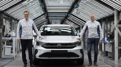 Michael Hobusch y Alfredo Morales Volkswagen Navarra