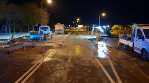 aguas Fuga de agua en Tudela