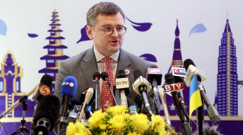 ministro de Exteriores de Ucrania, Dmytro Kuleba ministro de Exteriores de Ucrania, Dmytro Kuleba