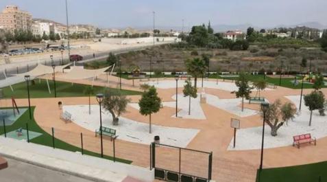 Imagen de archivo del parque Payaso Fofó de Albox (Almería) Imagen de archivo del parque Payaso Fofó de Albox (Almería)