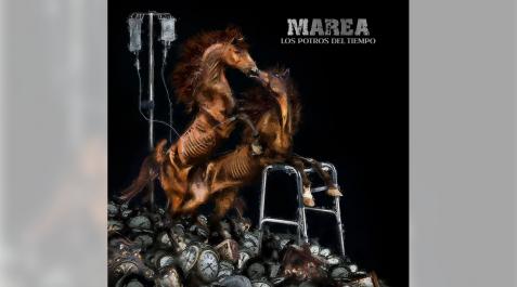 Marea La portada del nuevo disco de Marea, 'Los potros del tiempo'