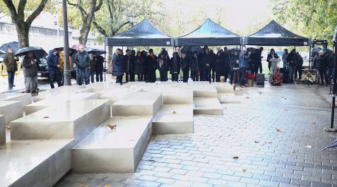 Memoria Inauguración de Centro Memorial de los centros de detención de Pamplona entre 1936 y 1945