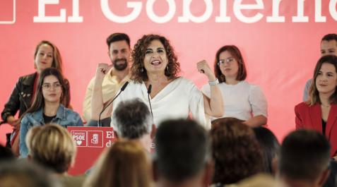 María Jesús Montero María Jesús Montero, este sábado en Las Palmas de Gran Canaria