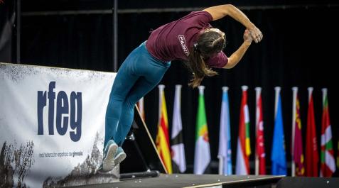 Fotos del Campeonato de España de Parkour en el Navarra Arena. Fotos del Campeonato de España de Parkour en el Navarra Arena.