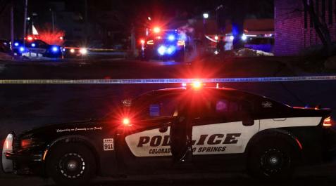 Tiroteo en Colorado Agentes de Policía, en el lugar del suceso