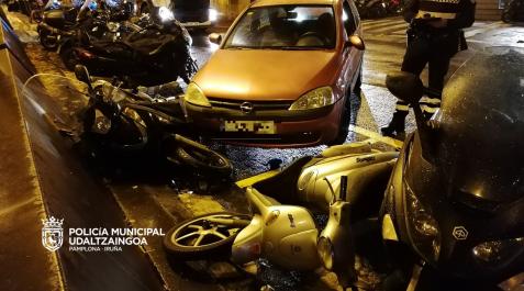 Uno de los accidentes de este fin de semana Uno de los accidentes de este fin de semana