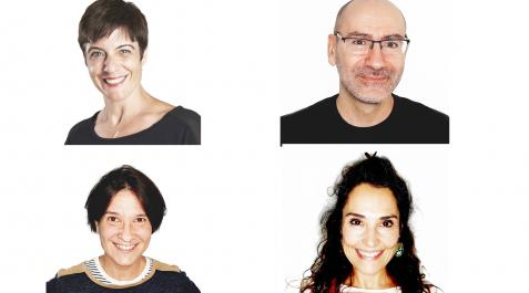 Ana Maestrojuán, Miguel Goikoetxandia, Laura Laiglesi y Virginia Moriones Ana Maestrojuán, Miguel Goikoetxandia, Laura Laiglesi y Virginia Moriones
