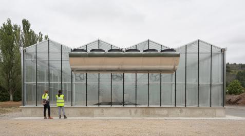 planta de secado solar de lodos de Arazuri planta de secado solar de lodos de Arazuri
