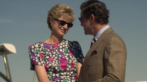 elizabeht-debicki-the-crown Elizabeth Debicki y Dominic West, como Lady Di y el príncipe Carlos