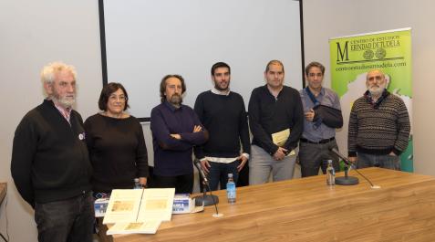 2022P_ DE IZDA. (36218105) De izquierda a derecha: Iosu Osta Jiménez, Anabel Arriazu Enrique, Juanjo Bienes Calvo, Martín López Villacastín, Carlos Carrasco Navarro, Xabier Soto Bermejo y José María de la Osa López