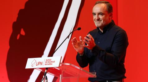 Javier Esparza, presidente de UPN Javier Esparza, presidente de UPN