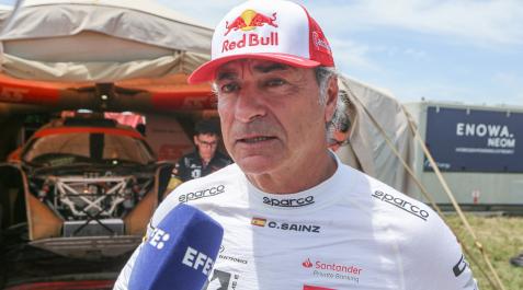 carlos-sainz El piloto Carlos Sainz del equipo Acciona