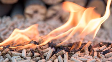 PELLETS-FUEGO La venta de estufas de biomasa se ha disparado lo que ha provocado que en los meses pasados el pellet subiera su precio hasta un 70% y se agotó en el mercado