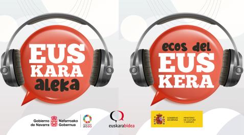 ecos del euskera logo Logotipo de la serie de pódcast 'Ecos del euskera'