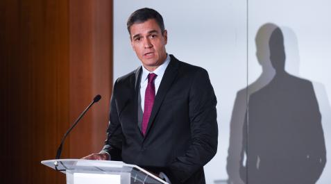 pedro-sanchez El presidente del Gobierno, Pedro Sánchez, interviene en la inauguración del acto de presentación del Pacto por la 'Generación Digital'