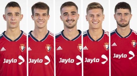 Jugadores de osasuna b