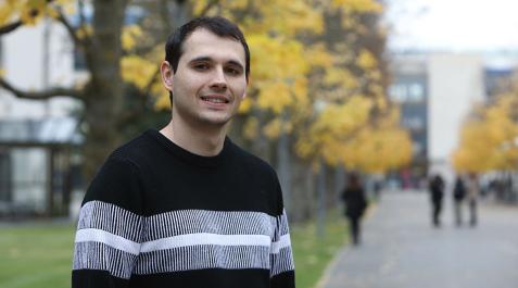 aimar-yeregui-upna Aimar Yeregui Bacaicoa, ganador del premio concedido por la Asociación Universidad y Discapacidad