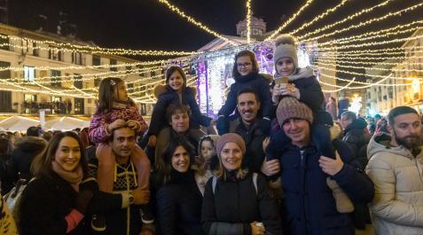 Fotos de las luces de Navidad en Tudela. Fotos de las luces de Navidad en Tudela.