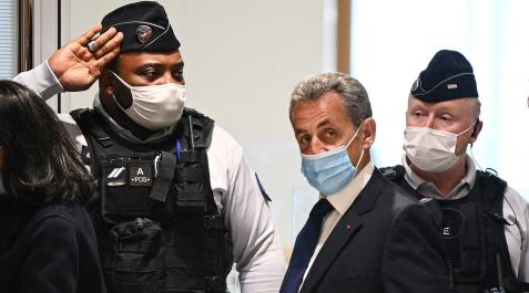 Imagen de archivo de Nicolas Sarkozy Imagen de archivo de Nicolas Sarkozy