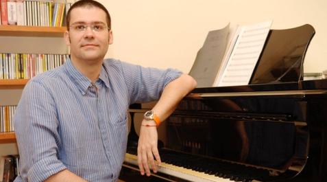 El compositor catalán Gerard López Boada, ganador del certamen Miguel Ángel Villafranca Gerard López Boada
