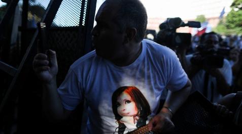Protestas a favor de Cristina Fernández de Kirchner Protestas a favor de Cristina Fernández de Kirchner