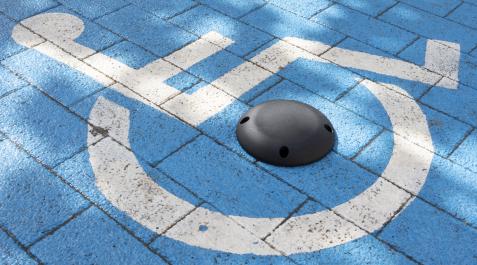 Plaza reservada para personas con movilidad reducida