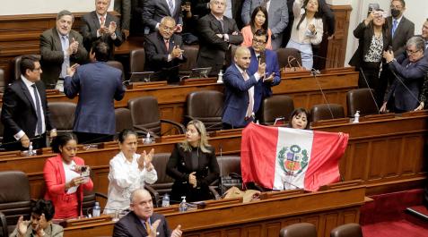 El Congreso de Perú, este miércoles Perú