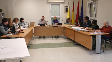 Una imagen del pleno celebrado este miércoles en el Ayuntamiento de Orkoien. Faltaba una edil de UIO Una imagen del pleno celebrado este miércoles en el Ayuntamiento de Orkoien. Faltaba una edil de UIO