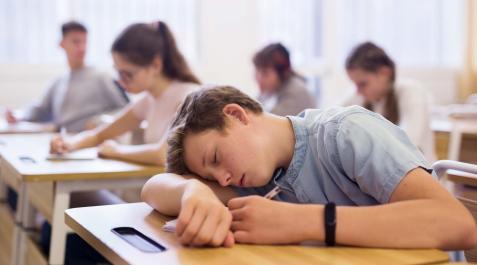 estudiante dormido estudiante dormido