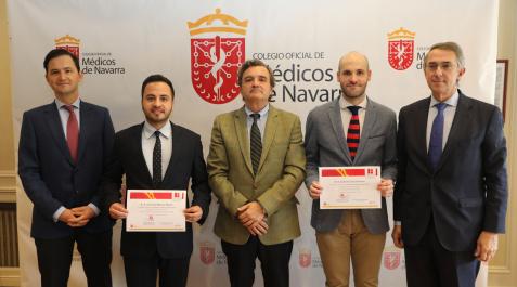 Desde la izda, Manuel Landecho, Julio César Moreno, Rafael Teijeira, Guillermo García y Enrique Ordieres Desde la izda, Manuel Landecho, Julio César Moreno, Rafael Teijeira, Guillermo García y Enrique Ordieres