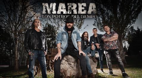 marea Cartel de promoción de Marea y su nuevo disco 'Los potros del tiempo'